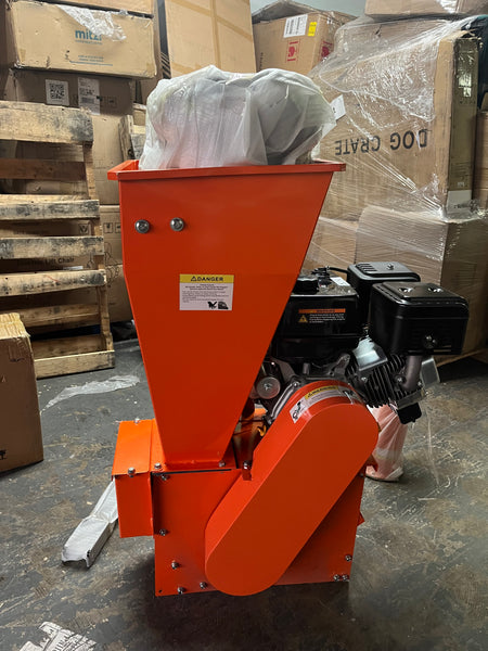 Efcut B40 Gas Powered Wood Chipper Shredder Mulcher Machine 15hp 420cc Mega Brown Box 2426