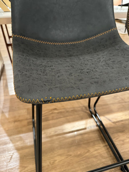 24” black stool – Mega Brown Box