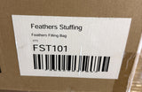 Mario Capasa Feather Flow FST101 carton label, Feathers Stuffing