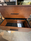 Walnut 2-Drawer Lateral File Cabinet for Letter & Legal Files with Anti-Tip Interlock-Pre built and in box