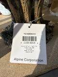 Tree stump birdbath with monarch and blue butterflies – product tag