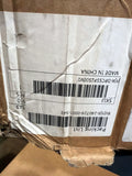 Galvanized concertina razor wire coils, lot of 5 – packing label
