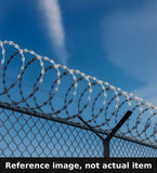 Reference image only, not the actual item – concertina razor wire