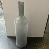 Frosted Glass Decorative Bottled 17 1/2” H