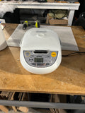 5.5-Cup Micom Rice Cooker & Warmer with Digital Timer Slow Cook Steam & Porridge Settings