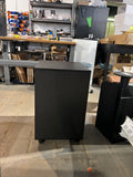 25.5” 5-Drawer Rolling Storage Cabinet on Casters – Black