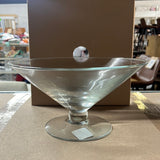 Crisa 9 1/2” Dia. Short Stem Martini Glass Bowl