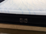Sealy Queen 80” x 60” x 18” Raised Air Mattress with Built-In Headboard & Electric Pump