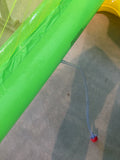 Froggy Fun Inflatable Sprinkler Tunnel – open box