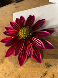 Alpine Metal Floral wind spinner