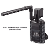 UP Aqua D-761 mini internal aquarium filter – assembled with spray bar, product view on white