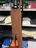 Body Suit -Compression to Support the Abdominal and lower back area -ideal for Postpartum Recovery-Size Small only Brown
