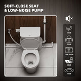 MaceratingFlo Ultra 750W toilet – included parts layout