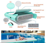 10FT 3.3FT Wide Inflatable Air Track Gymnastics Tumbling Mat with Electric Pump