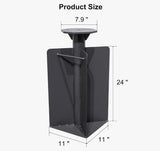 24” In-Ground Cantilever Patio Umbrella Base Stand for Offset Umbrellas