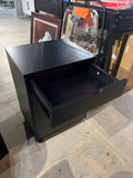 25.5” 5-Drawer Rolling Storage Cabinet on Casters – Black
