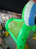 Froggy Fun Inflatable Sprinkler Tunnel – open box