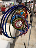 Spinner decor for yard and garden