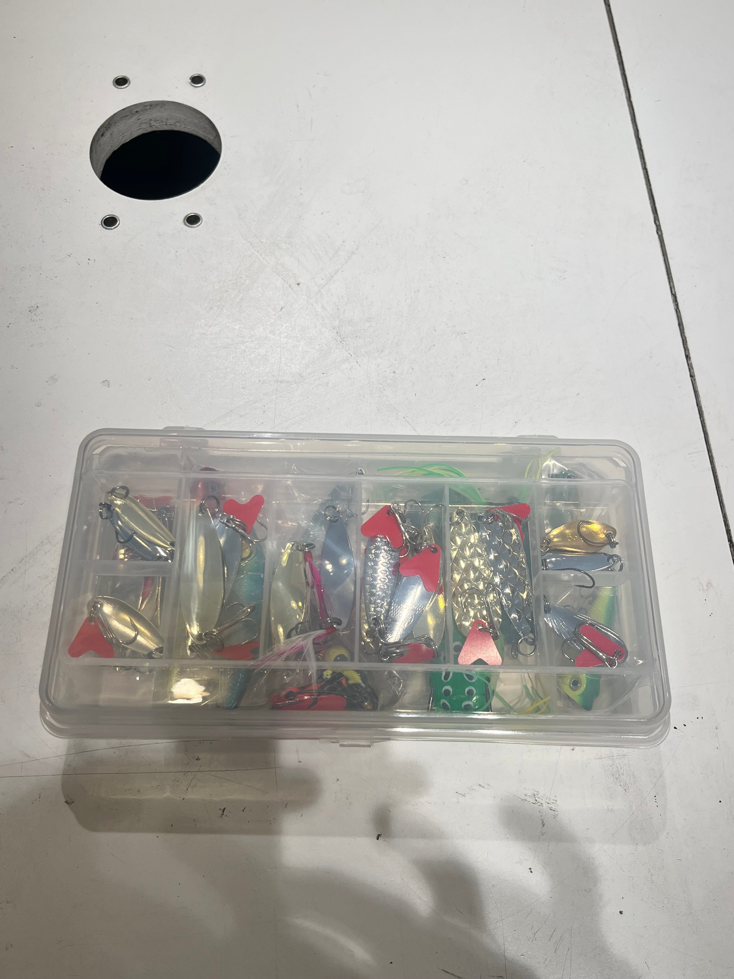 electronic fish lure circuit 226Pcs Fishing Lure Tackle Kit Soft Hard Bait Fishing Lure Bionic Bass – Mega Brown Box