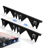 2-Pack Stainless Steel Stove Gap Covers – Heat Resistant, Adjustable 13.8–27.5”