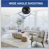 3 Pack Hidden Camera, WiFi Mini HD 1080P Wireless Camera for Home Office Security, Small Nanny Cam with Motion Sensor Night Vision, APP Control Camera for Baby, Pets(Video Only)