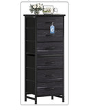 Fabric 6 drawer Storage Dresser Organizer w/ Removable Drawers