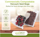 Vesta Eco Vacuum Food Pouches-Set of 46 Bags