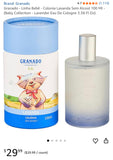 Granado Lavanda Eau de Cologne 3.4 oz (100ml) – New