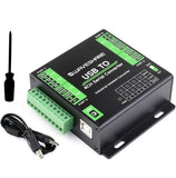 waveshare Industrial USB to 4-CH, USB to RS232/485/422/TTL Serial Converter, Adopts FT4232HL Chip, Support Linux, Android, Windows 11/10 / 8.1/8 / 7, Safer Isolated Design
