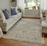 Handwoven Caldwell Wool and Viscose Area Rug - 7'-6" x 9'-6"