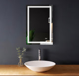 24” x 36” LED Bathroom Vanity Mirror Anti-Fog Wall Mounted
