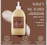 Ekos Murumuru Restoring Shampoo Refill - Anti-Damage - Cleanse & Moisturize Hair - Combat Dryness - Vegan Hair Care - Brazilian Beauty Secrets - Personal & Self Care - 10.1 fl oz (300ml)