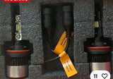 Hikari 9012 HIR2 LED Adjustable Bulbs 30W 12000LM 6000K Cool White DoT - New