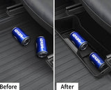 2025 Tesla Cybertruck Under Seat Storage Tray for 2024-2025 Cybertruck Hidden Organizer Tray Box Waterproof Seat Drawer Double Layer Organizer Drawer Accessories