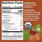 Wilderness Poets, Organic, Pacific Northwest-Grown Hazelnuts - Raw, Whole Nuts with Skins, No Shells. Bulk Size (32 Ounce - 2 Pound)