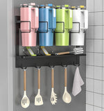 Stanley Cup Accessories,Tumbler Organizer For Stanley 30/40 oz Tumbler with Handle, Magnetic Cup Holder heavy duty for Refrigerator, Fridge Strong Tumbler Accessories