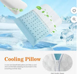 Memory Foam Pillow, Standard Size Pillows for Sleeping, Bed Pillow Soft and Comfortable, 1 Pack