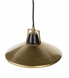 Novak Pendant Antique Brass Light Fixture