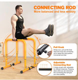Adjustable Dip Bar Station Parallel Bars Home Gym Strength Training Equipment