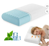 Memory Foam Pillow, Standard Size Pillows for Sleeping, Bed Pillow Soft and Comfortable, 1 Pack