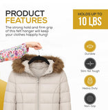 50 Pack New Premium Quality Velvet Hangers Ultra Thin Non Slip Adult Felt Space Saving Hangers for Closet Heavy Duty Coat Pants Jackets Dress Hangers 360° Swivel Hook Hold Upto 10 lbs Black