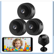 3 Pack Hidden Camera, WiFi Mini HD 1080P Wireless Camera for Home Office Security, Small Nanny Cam with Motion Sensor Night Vision, APP Control Camera for Baby, Pets(Video Only)