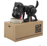 Robotic Dog Coin Piggy Bank Automatic Money Saving Box Toy- surprise color dog