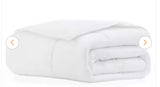 Quilted Comforter 
White Duvet Insert Polyester Comforter King with Corner Tabs and Ultra Soft Fiber