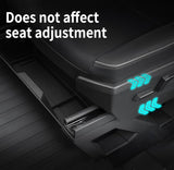 2025 Tesla Cybertruck Under Seat Storage Tray for 2024-2025 Cybertruck Hidden Organizer Tray Box Waterproof Seat Drawer Double Layer Organizer Drawer Accessories