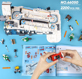 Slope Building Block Sets for Adults, Ski Resort Toy With Shop and Snow Mobile, Architecture Construction Models, Ideal Gift for Adult Teen and Ski Fans (2200PCS)