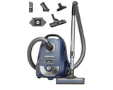 Bagged Canister Vacuum Cleaner 3.5L / 3.7Qt Capacity H13 HEPA 25kPa Suction