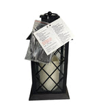 Set of 3 Hanging Flickering Led Candle Lantern Light Battery Operated with Hook and Remote