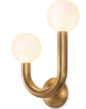 Happy LED 11.25 inch Natural Brass Wall Sconce Wall Light