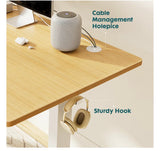 Adjustable Electric Standing Desk with Memory Presets & Quiet Lift System